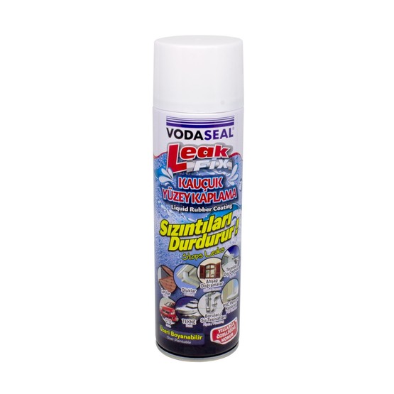 Vodaseal Leak Fix İzolasyon Spreyi Beyaz Kauçuk 500 ML 