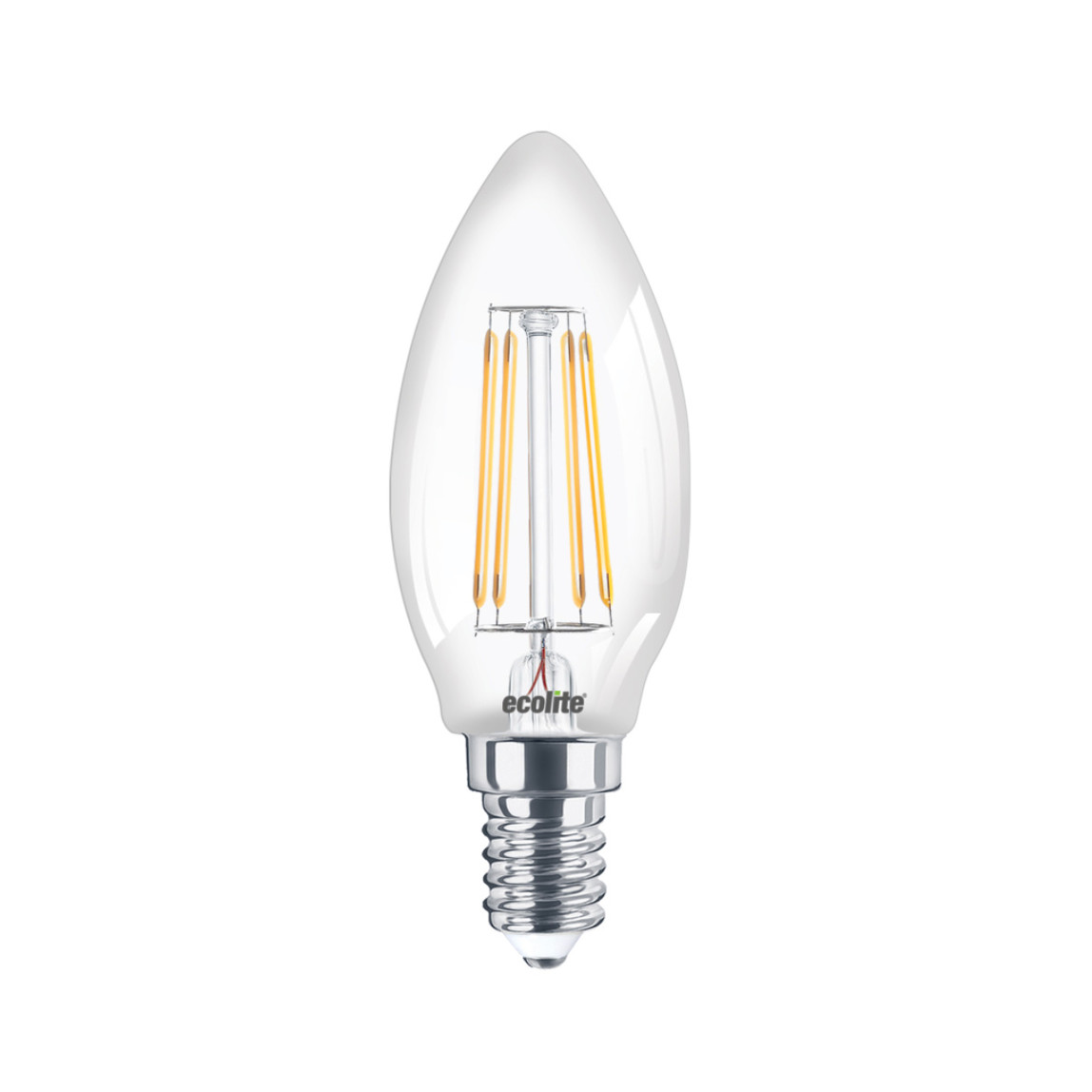    Ecolite Vitage 4 W Sarı Mum E14 Duy Led Ampul   