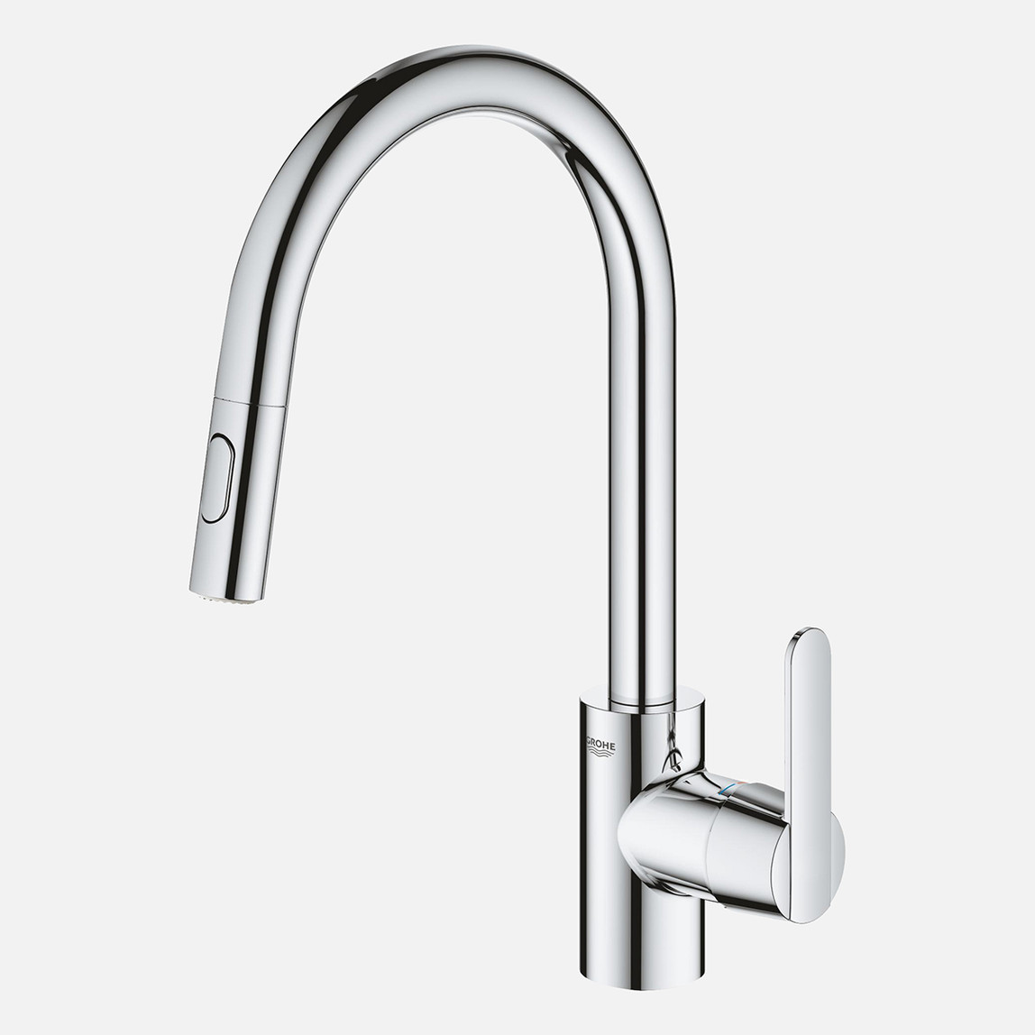    Grohe Get Spiralli Tek Kumandalı Eviye Bataryası  