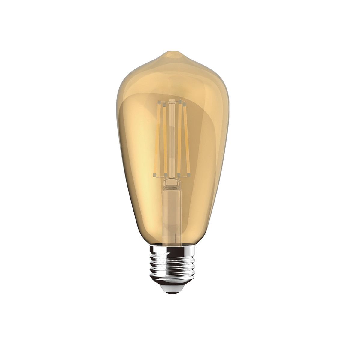    Ecolite Vıntage Gold Rustica 4 W Sarı Klasik E27 Duy Led Ampul   