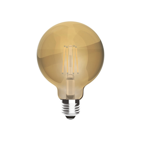 Ecolite Vıntage Gold Globe 4 W Sarı Klasik E27 Duy Led Ampul  
