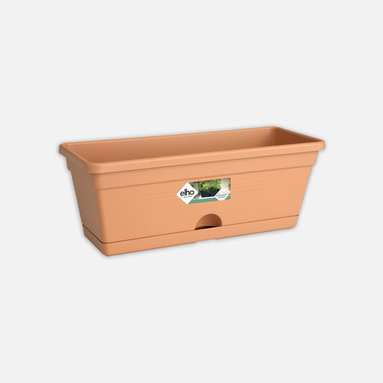 Elho Green Basics Balkon Saksısı Kahve 30 cm 
