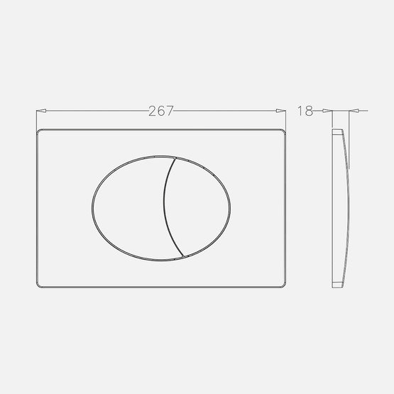 Japar Ege Mat Gömme Rezervuar Kapak