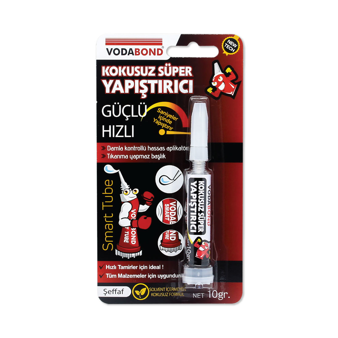    Vodabond Kokusuz Süper Hızlı Yapıştırıcı 10 GR      
 