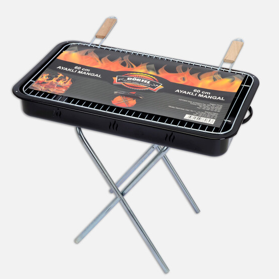 Dörtel 60 cm Ayaklı Mangal 