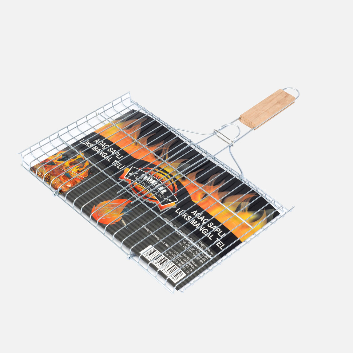    Dörtel Ağaç Saplı Lüks Izgara  