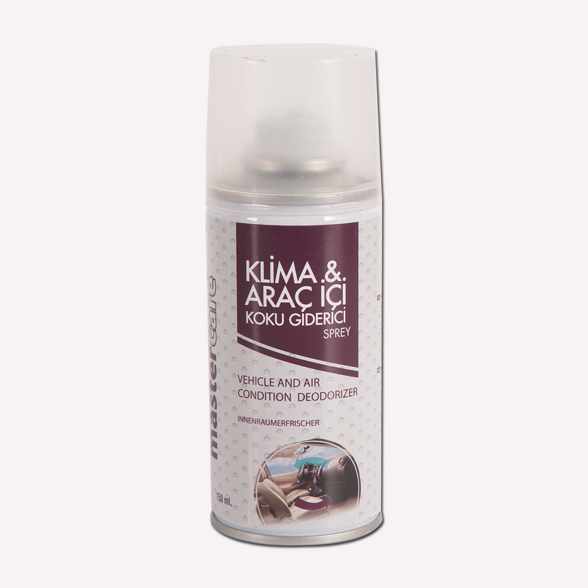    Mastercare 150ml Araç İçi ve Klima Koku Giderici Sprey  