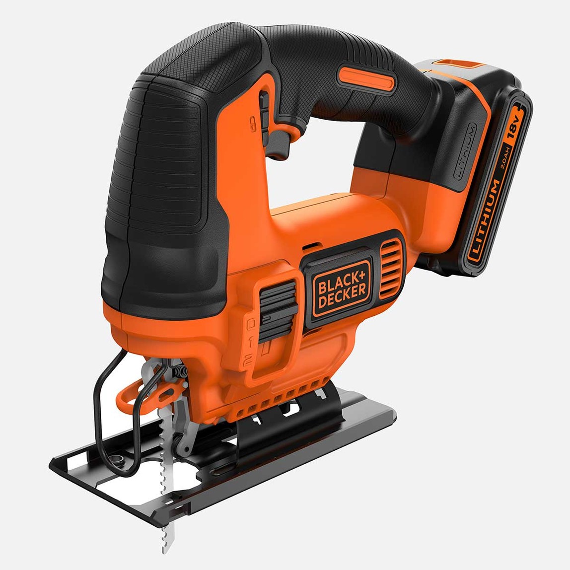    Black&Decker 18v 2.0ah Li-Ion Pandül Hareketli Dekupaj Testere 