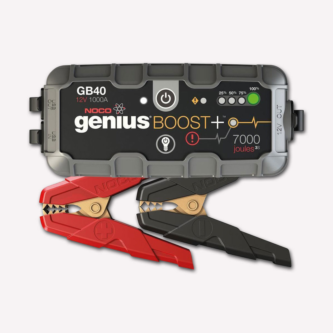    Noco Genius GB40 12V 1000Amp Akü Takviye Cihazı (Powerbank + Led Lamba)  