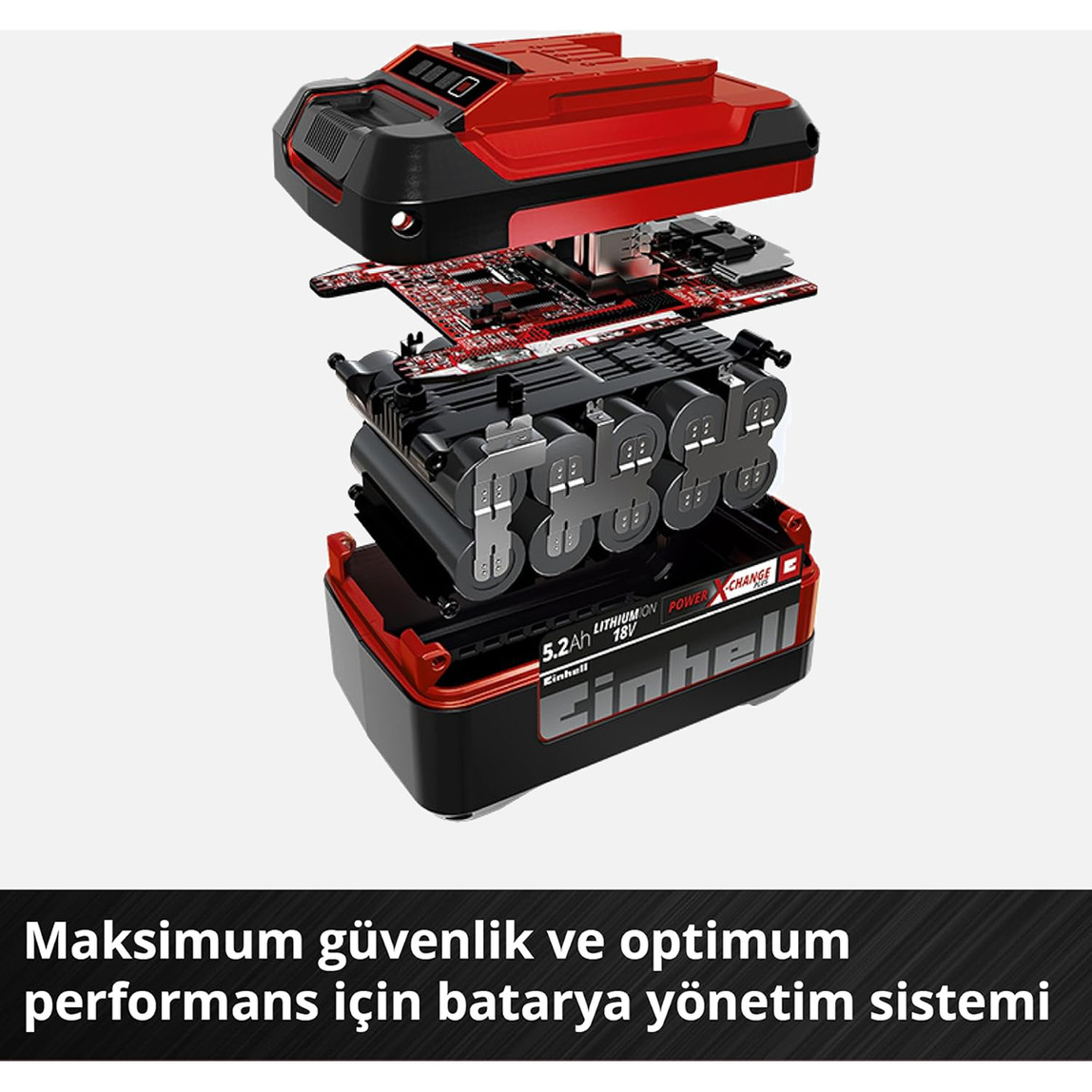    Einhell Power X-Change 18V 5,2 Ah Li-ion Akü  