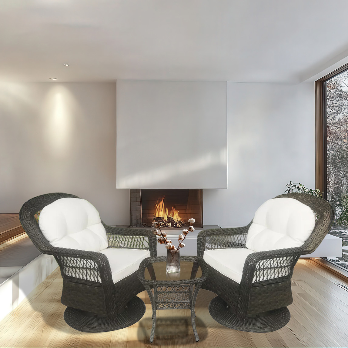    Sunfun Savannah Rattan Sallanan Koltuk Seti   