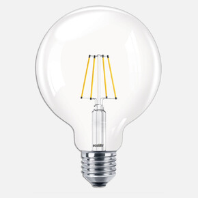 Ecolite Filament G95 6.5 W Sarı Klasik E27 Duy Led Ampul  
