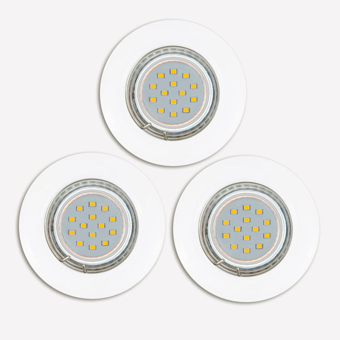    Eglo Peneto 3 W GU10 Duy Yuvarlak Sıvaaltı Spot 1 Adet Beyaz  