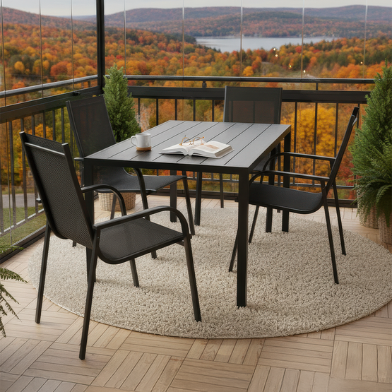 Sunfun Narbonne Masa Siyah