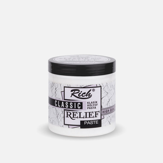 Rich Rölyef Pasta  270 Gr Beyaz  