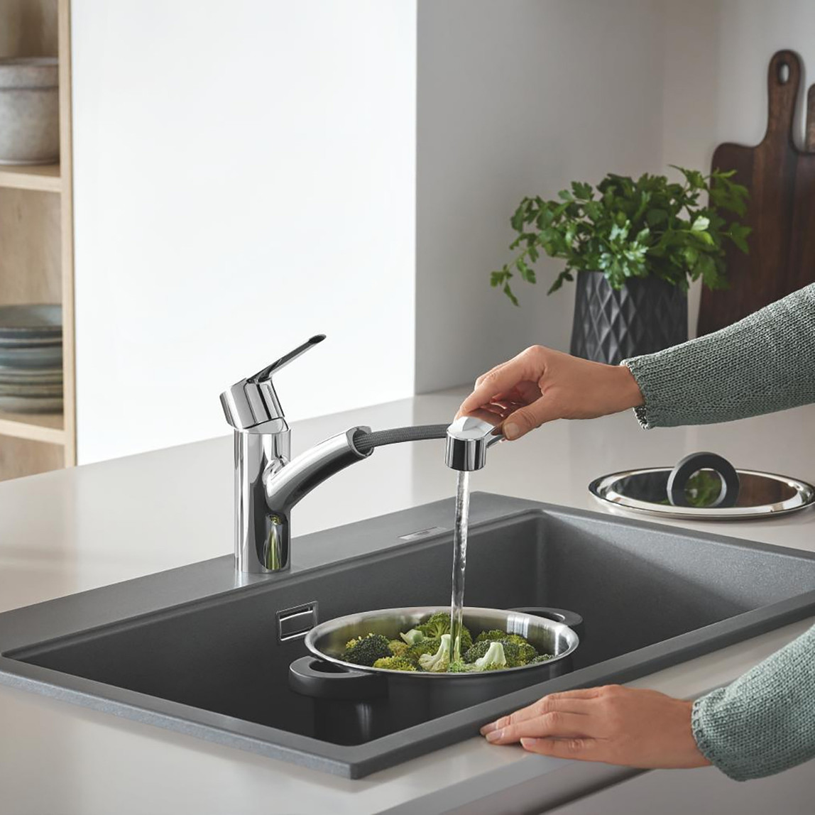    Grohe Start Spiralli Eviye Bataryası  