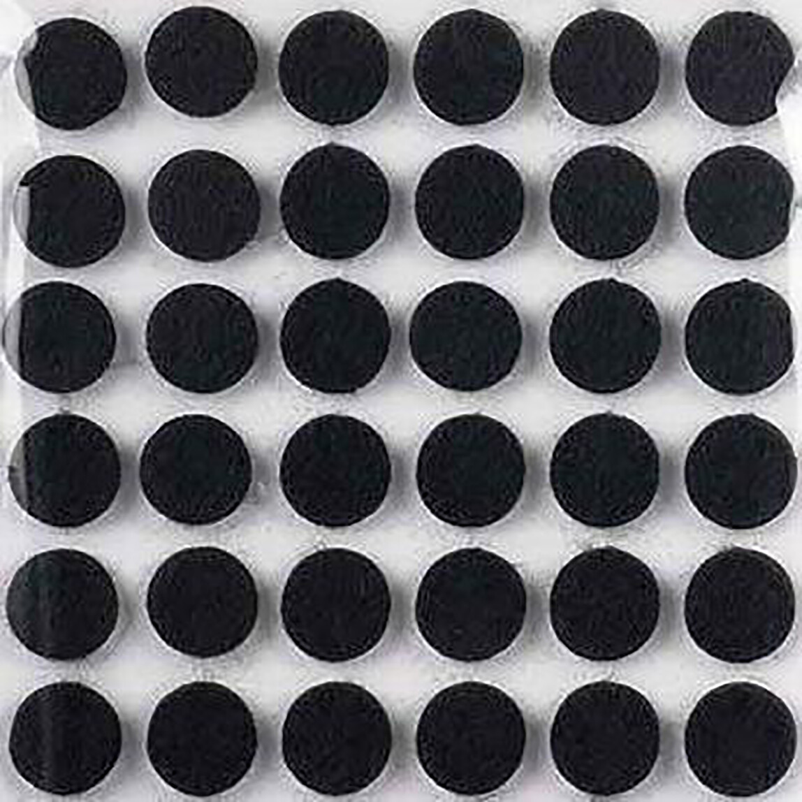    Adilon 36'lı Yapışkanlı Keçe Siyah 15mm  