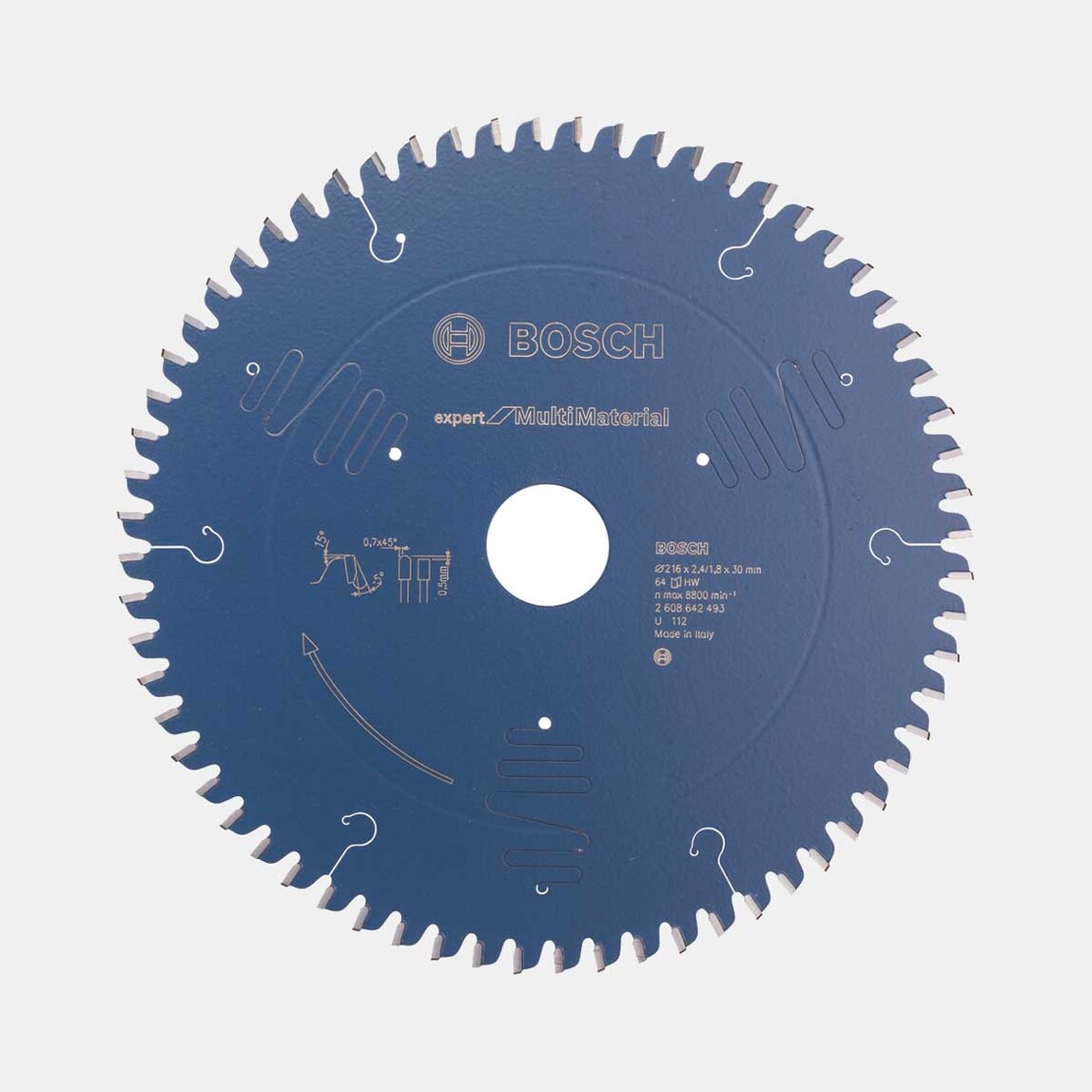    Bosch Expert Daire Testere Bıçak Çok Amaçlı 216x30 mm 64 Diş  