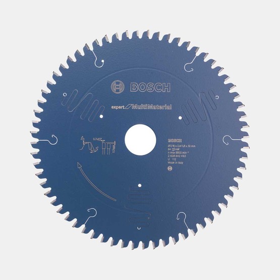 Bosch Expert Daire Testere Bıçak Çok Amaçlı 216x30 mm 64 Diş 