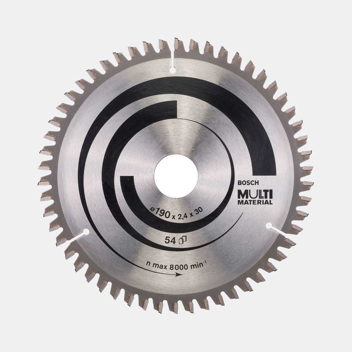    Bosch Daire Testere Bıçağı Çok Amaçlı 190x30 mm  54 Diş 