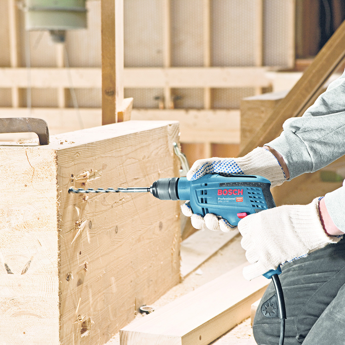    Bosch Profesyonel GBM10RE 600W Darbesiz Matkap  