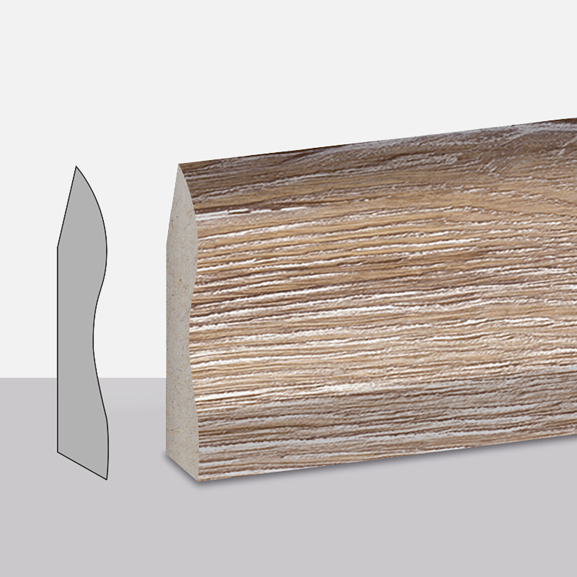    Yıldız Entegre Safranbolu Süpürgelik 6 cm 