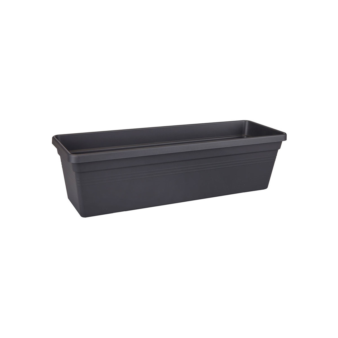    Elho Green Basics Balkon Saksısı Siyah 50 cm  