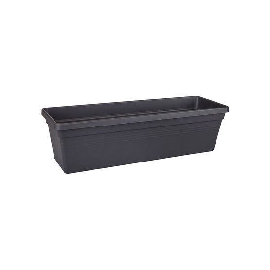 Elho Green Basics Balkon Saksısı Siyah 50 cm 