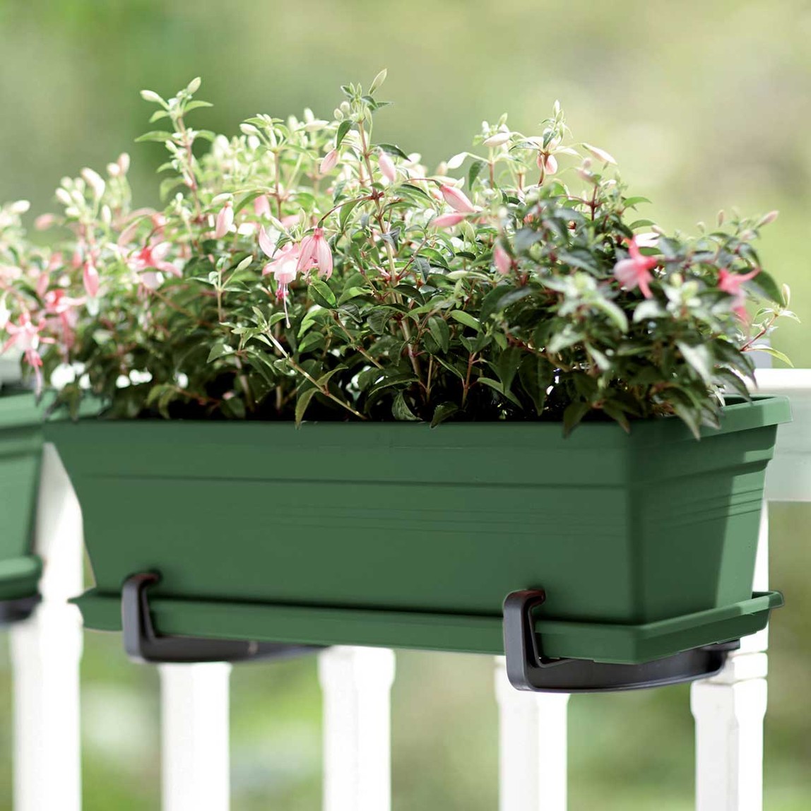    Elho Green Basics Balkon Saksısı Yeşil 50 cm  
