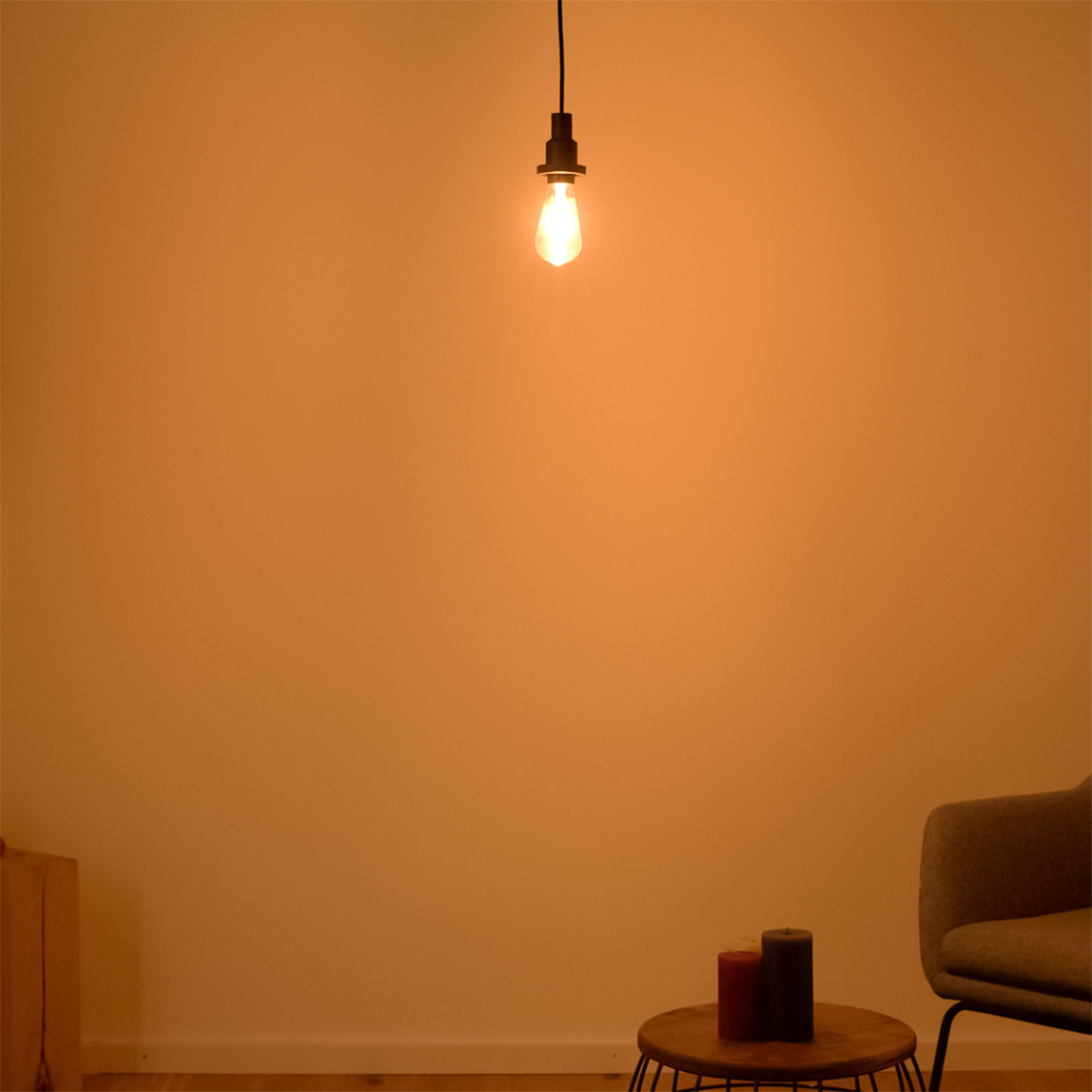    Osram Gold 4 W Sarı Mum E27 Duy Led Ampul   