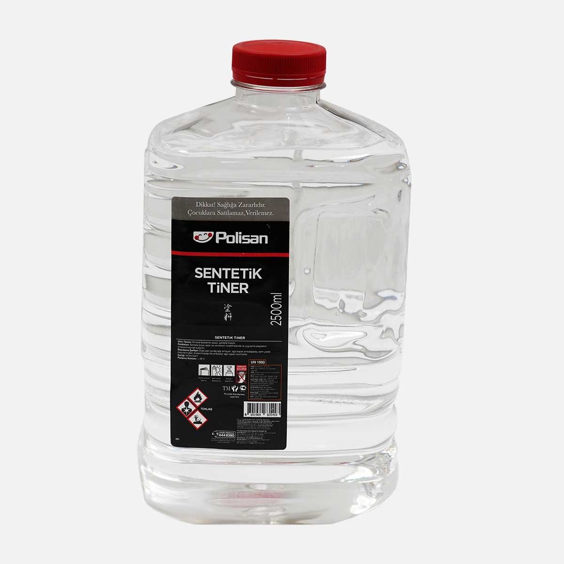    Polisan Sentetik Tiner 2,5 L   