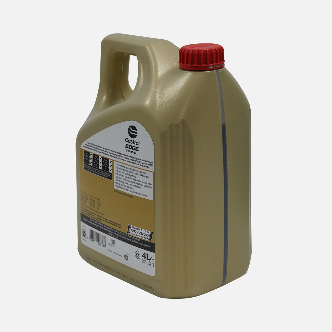    Castrol  Edge 5W30 M 4 Lt Motor Yağı 