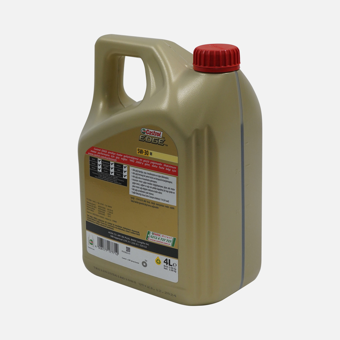    Castrol  Edge 5W30  4 Lt Motor Yağı 