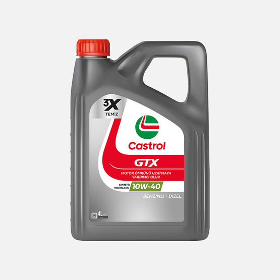 Castrol Gtx Ultraclean 10W40  4 Lt Motor Yağı(Benzinli-Dizel)