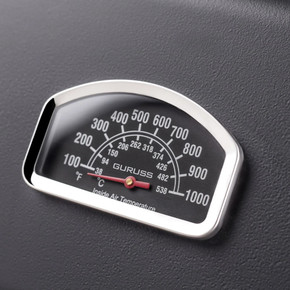 Guruss CG-075 Kömürlü Barbekü Mangal Siyah + Önlük + Kılıf