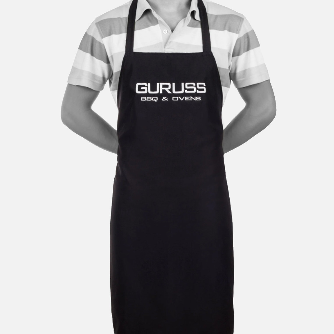    Guruss CG-050 Kömürlü Barbekü Mangal Siyah + Önlük + Kılıf 50x40 cm 