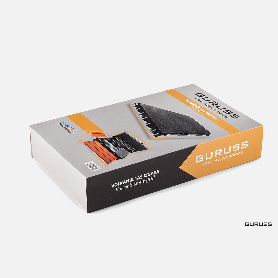    Guruss Volkanik Taş Izgara  