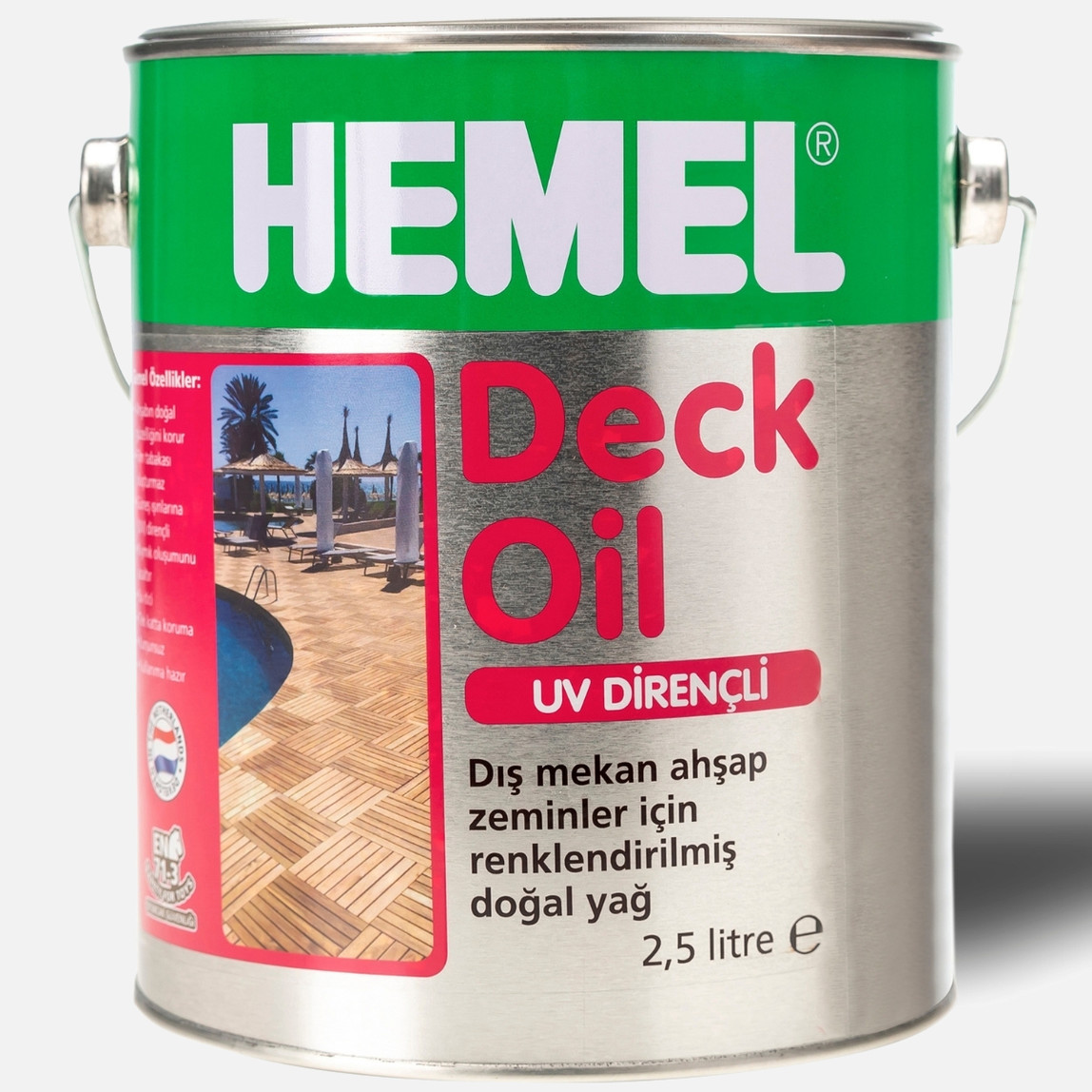    Hemel Hemel Deck Oil Antique Pine 2,5 Litre 