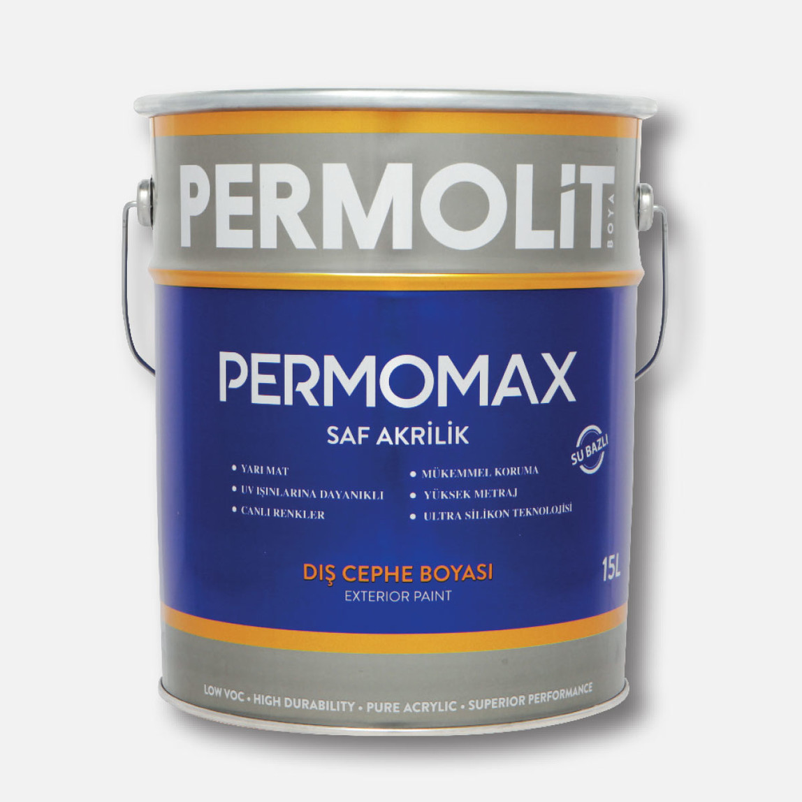    Permolit Permomax Yarı Mat Dış Cephe Boyası 