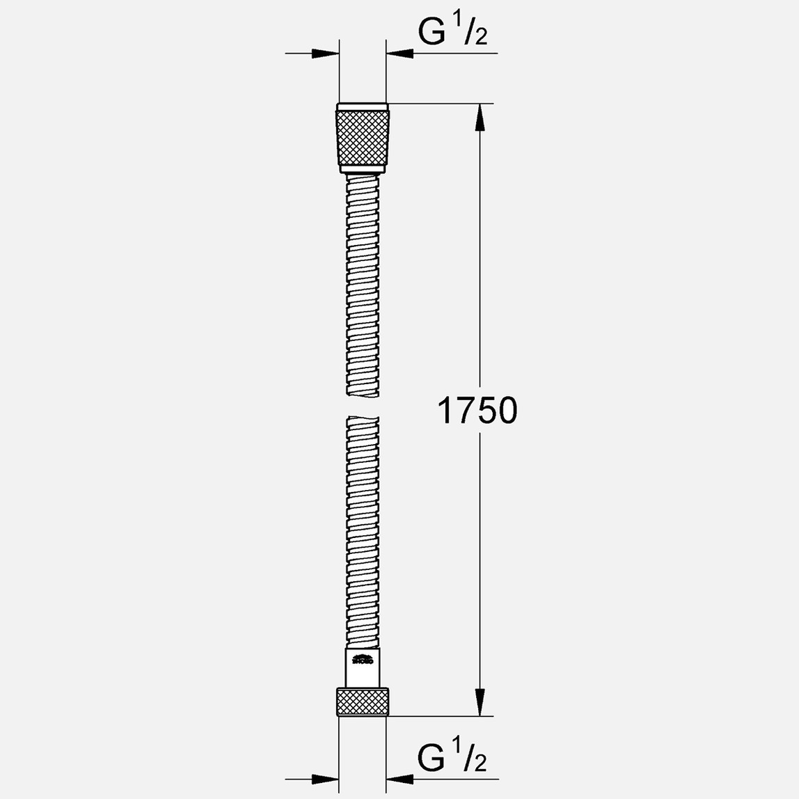    Grohe Metal Duş Spiral  