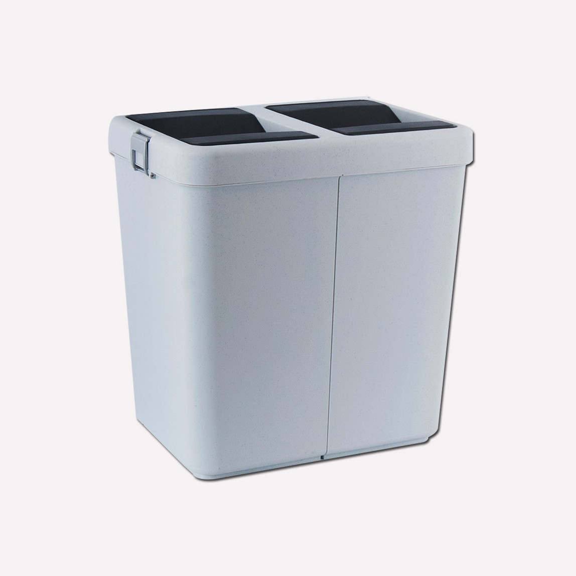    Motek Comfort Dust Bin Çöp Kovası Gri 80 lt  