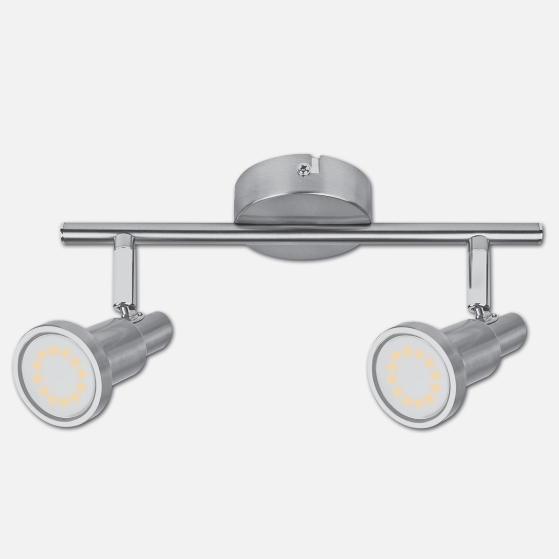   Osram 3 W Ledli Yuvarlak Sıvaüstü Spot 2 Adet Gümüş  