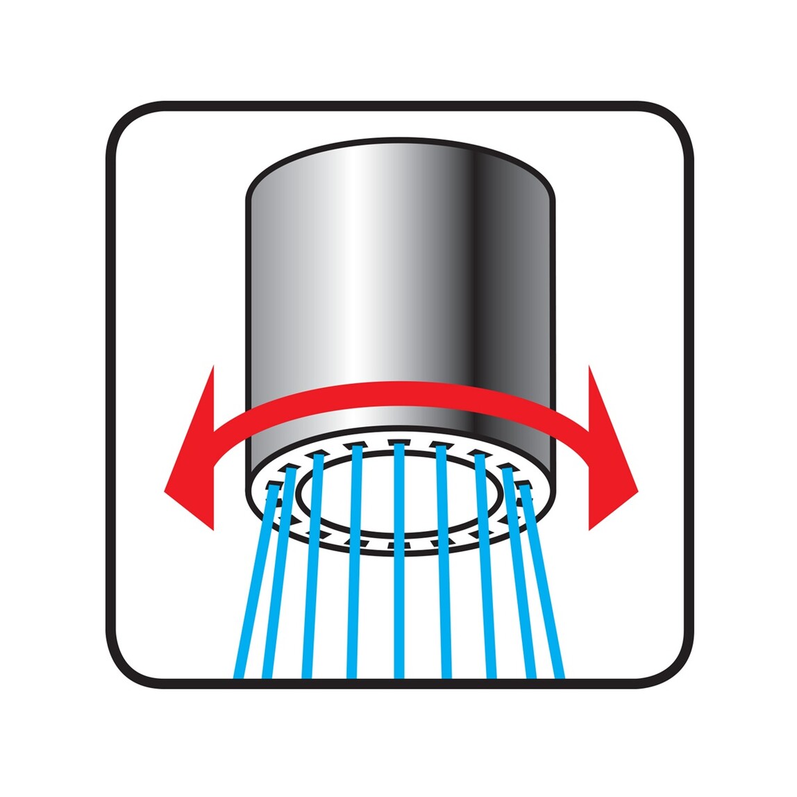    Neoperl Küresel Mafsallı Ayar Düğmeli Aeratör Varıoduo  