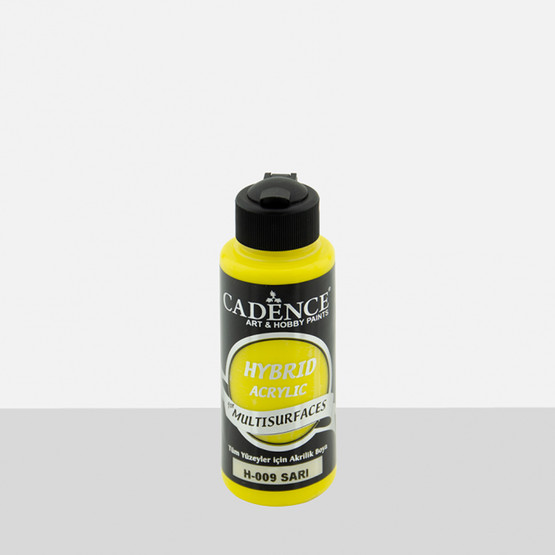 Cadence Multisurface Hybrid Sarı Akrilik 120 ml 