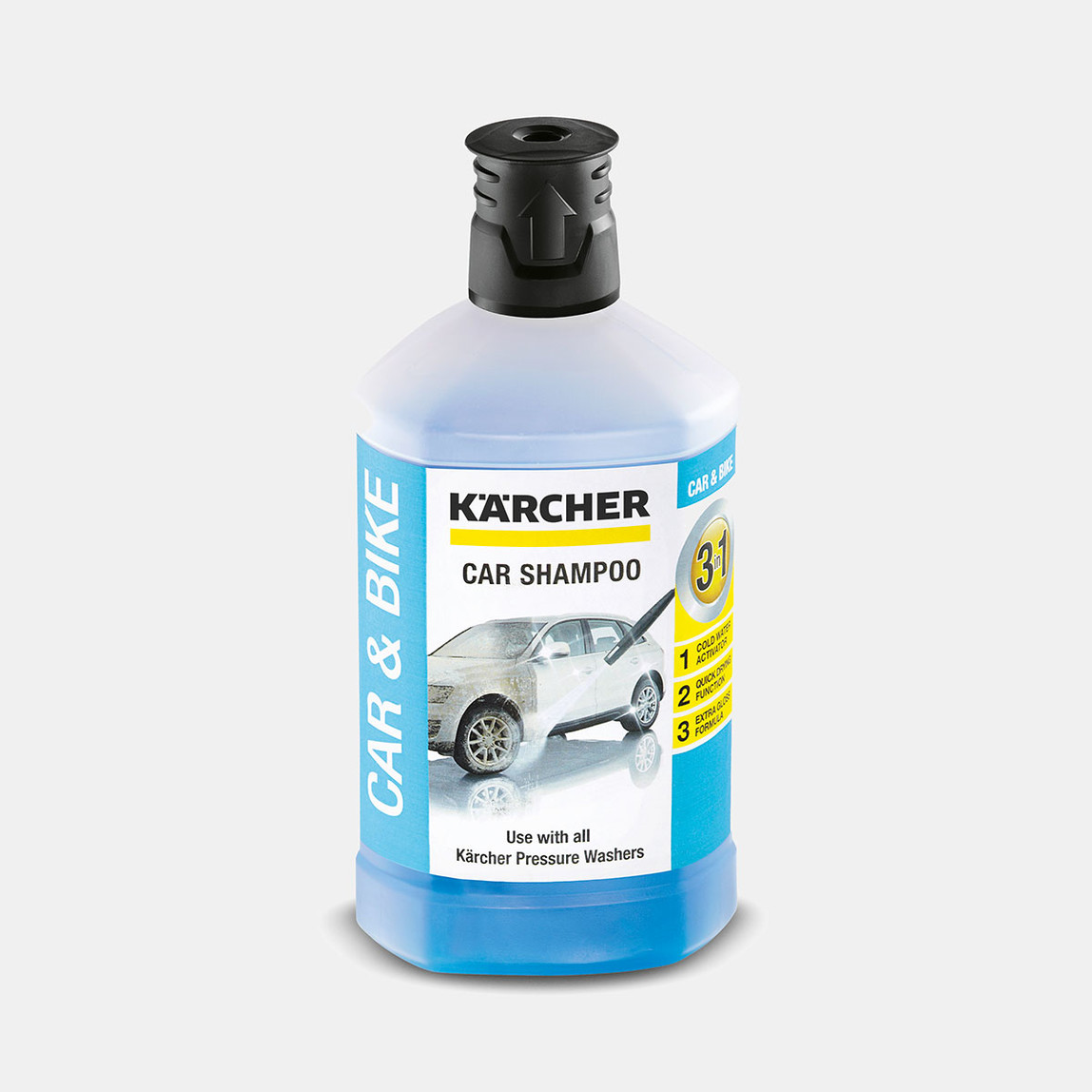    Karcher 3 in 1 Araç Şampuanı 1 litre  