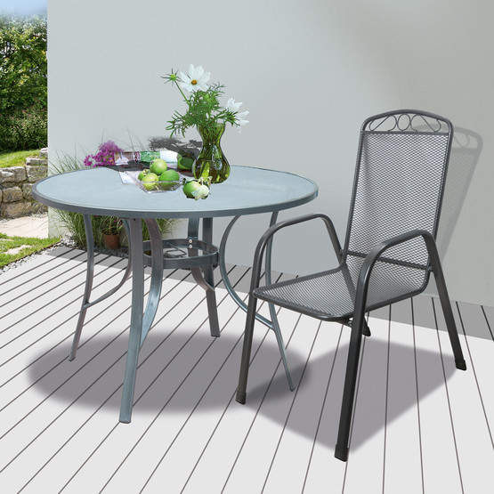 Sunfun Mesh Metal Bahçe Masası 