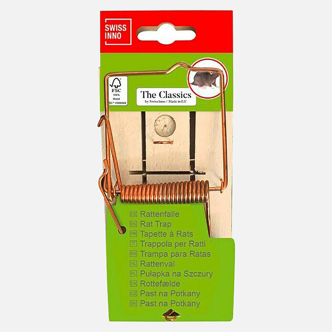    Swissinno Klasik Lağım Faresi Kapanı  