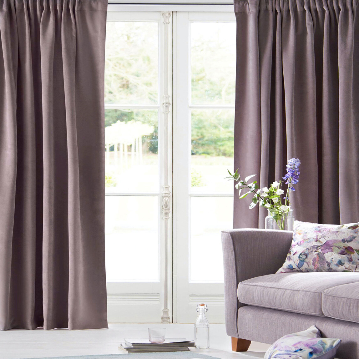    Premier Home Sedef Süet Fon Perde Pudra   