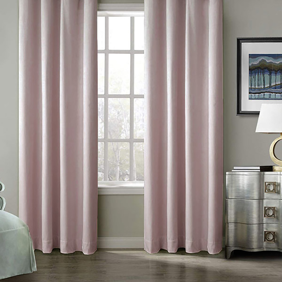    Premier Home Sedef Süet Fon Perde Pudra   