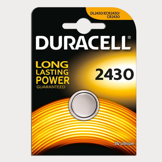 Duracell CR2430 3Volt Lityum Tekli Düğme Pil